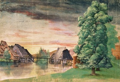 De watermolen door Albrecht Dürer